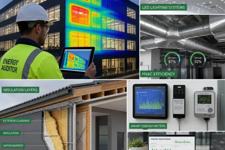 energy auditing of buildings